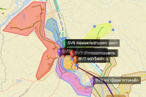 ไฟล์แนบ การประปาส่วนภูมิภาคสาขาท่ามะกาทำ Step Test หาท่อแตกรั่ว
