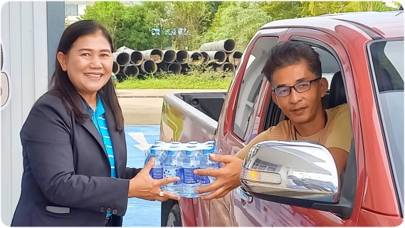ไฟล์แนบ กปภ.สาขาอ้อมน้อย เปิดให้บริการ PWA DRIVE THRU รับชำระค่าน้ำประปา จอด จ่าย จบ