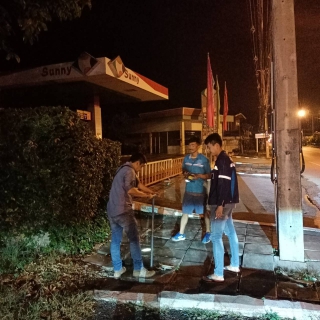 ไฟล์แนบ กปภ.สาขาหล่มสัก เดินสำรวจหาท่อแตกรั่ว