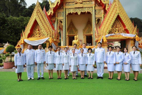 ไฟล์แนบ กปภ.สาขาพังงา ร่วมพิธีถวายผ้ากฐินพระราชทาน ประจำปี 2566 วันที่ 11 พฤศจิกายน 2566