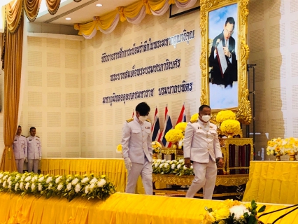 ไฟล์แนบ กปภ.สาขาพังงา ร่วมพิธีวางพานพุ่มดอกไม้สด ถวายราชสักการะ เนื่องใน วันพระบิดาแห่งฝนหลวง วันที่ 14 พฤศจิกายน 2566