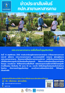 ไฟล์แนบ กปภ.สาขามหาสารคาม ลงพื้นที่ลดน้ำสูญเสียเชิงรุก