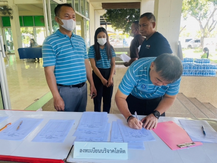 ไฟล์แนบ การประปาสาขาอรัญประเทศ เข้าร่วมกิจกรรมการออกหน่วยรับบริจาคโลหิต อวัยวะ และดวงตา ณ หอประชุมอำเภออรัญประเทศ