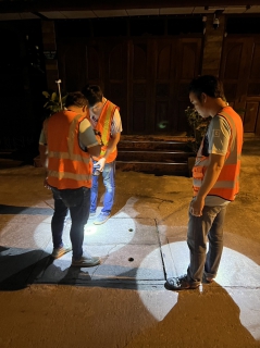 ไฟล์แนบ ร่วมด้วยช่วยกันลดน้ำสูญเสีย กปภ.สาขากำแพงเพชร ออกสำรวจหาท่อแตกรั่ว