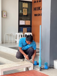 ไฟล์แนบ การประปาส่วนภูมิภาคสาขาชุมพร ดำเนินกิจกรรม "โครงการเติมใจให้กัน" ณ โครงการดิเอ็นทรานซ์ ตำบลท่าตะเภา อำเมือง จังหวัดชุมพร จังหวัดชุมพร 
