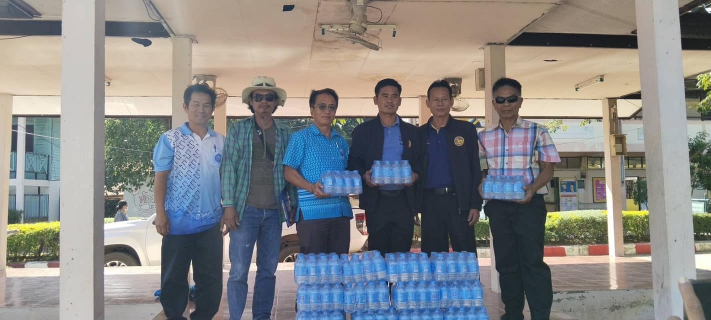 ไฟล์แนบ การประปาส่วนภูมิภาคสาขาบ้านไผ่ สนับสนุนน้ำดื่มบรรจุขวดตราสัญลักษณ์ กปภ. ให้แก่ แพทย์อาสาสมเด็จพระศรีนครินทราบรมราชชนนี (พอ.สว.) 
