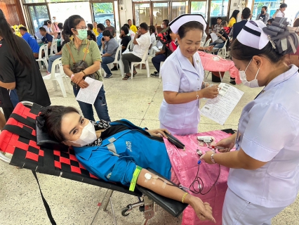 ไฟล์แนบ กปภ.สาขาท่ามะกา ร่วมบริจาคโลหิตแก่ โรงพยาบาลพหลพลพยุหเสนา วันพุธ ที่ 22 พฤศจิกายน2566
