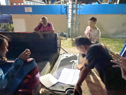 ไฟล์แนบ กปภ.สาขาขลุง เดินหน้าลดน้ำสูญเสีย ออกสำรวจหาท่อรั่วในพื้นที่ตามแผน (ทำ Step Test , Zero Test ) ค้นหาท่อแตก/รั่ว MM05 สถานีผลิตน้ำพลิ้ว จ่ายพื้นที่ ต.บางสระเก้า อ.แหลมสิงห์ จ.จันทบุรี