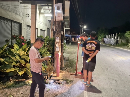 ไฟล์แนบ กปภ.สาขาขลุง เดินหน้าลดน้ำสูญเสีย ออกสำรวจหาท่อรั่วในพื้นที่ตามแผน (ทำ Step Test , Zero Test ) ค้นหาท่อแตก/รั่ว MM05 สถานีผลิตน้ำพลิ้ว จ่ายพื้นที่ ต.บางสระเก้า อ.แหลมสิงห์ จ.จันทบุรี
