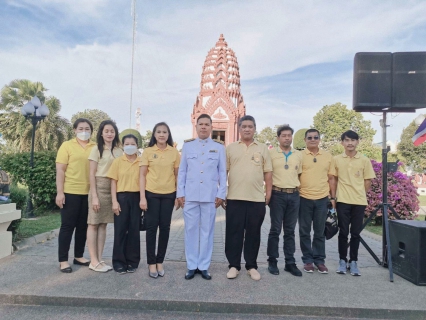 ไฟล์แนบ กปภ.สาขาประจวบคีรีขันธ์ ร่วมพิธีสวดพระพุทธมนต์และทำบุญตักบาตรถวายพระราชกุศล เนื่องในวันสมเด็จพระมหาธีรราชเจ้า ประจำปี 2566 