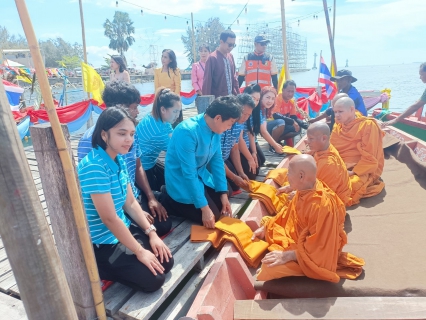 ไฟล์แนบ การประปาส่วนภูมิภาคสาขาปากน้ำประแสร์ ร่วมงานสืบสานประเพณีทอดผ้าป่ากลางน้ำ