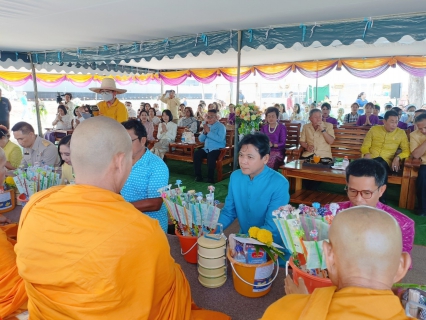 ไฟล์แนบ การประปาส่วนภูมิภาคสาขาปากน้ำประแสร์ ร่วมงานสืบสานประเพณีทอดผ้าป่ากลางน้ำ