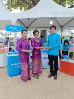 ไฟล์แนบ การประปาส่วนภูมิภาคสาขาปากน้ำประแสร์ ร่วมงานสืบสานประเพณีทอดผ้าป่ากลางน้ำ
