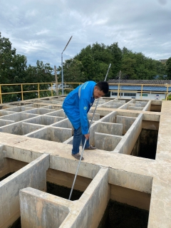 ไฟล์แนบ กปภ.สาขากาญจนบุรี ล้างถังตกตะกอนโรงกรองน้ำ ประจำเดือน พฤศจิกายน 2566 