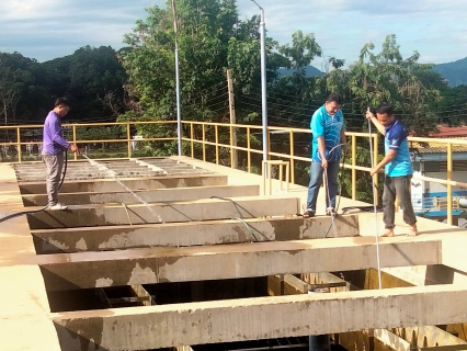 ไฟล์แนบ กปภ.สาขากาญจนบุรี ล้างถังตกตะกอนโรงกรองน้ำ ประจำเดือน พฤศจิกายน 2566 