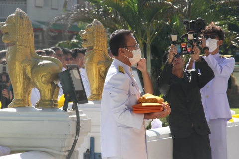 ไฟล์แนบ การประปาส่วนภูมิภาคเขต 7 ร่วมพิธีถวายผ้าพระกฐินพระราชทาน กปภ. ประจำปี 2566 