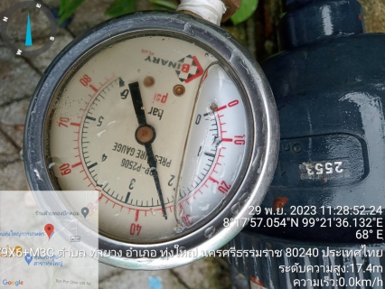 ไฟล์แนบ การประปาส่วนภูมิภาคสาขาจันดี ลงพื้นที่ตรวจสอบแรงดันน้ำ ประจำเดือน พฤศจิกายน 2566