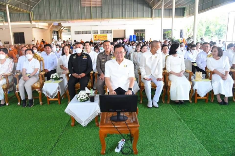 ไฟล์แนบ การประปาส่วนภูมิภาคสาขาฉะเชิงเทรา เข้าร่วมโครงการเฉลิมพระเกียรติพระบาทสมเด็จพระเจ้าอยู่หัว          เนื่องในโอกาสมหามงคลเฉลิมพระชนมพรรษา  6 รอบ 28 กรกฎาคม 2566 จังหวัดฉะเชิงเทรา