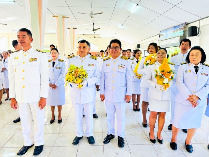 ไฟล์แนบ การประปาส่วนภูมิภาคสาขาตะกั่วป่า ร่วมกิจกรรมเนื่องในวันคล้ายวันพระบรมราชสมภพพระบาทสมเด็จพระบรมชนกาธิเบศรมหาภูมิพลอดุลเดชมหาราช บรมนาถบพิตร วันชาติ และวันพ่อแห่งชาติ ประจำปี 2566 