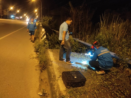 ไฟล์แนบ กปภ.สาขาคลองท่อม ลงพื้นที่วัดอัตราการไหลของน้ำ เพื่อสำรวจหาท่อแตกรั่ว 
