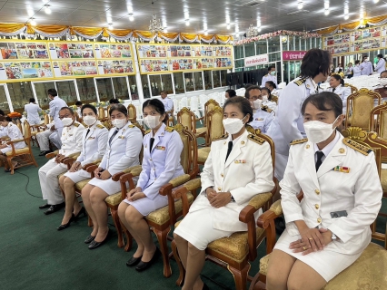 ไฟล์แนบ  กปภ.สาขาสามพราน เข้าร่วมพิธีเจริญพุทธมนต์ถวายพระราชกุศล และพิธีถวายเครื่องราชสักการะพร้อมวางพานพุ่ม เนื่องในกิจกรรมวันคล้ายวันพระบรมราชสมภพ พระบาทสมเด็จพระบรมชนกาธิเบศรมหาภูมิพลอดุลยเดชมหาราช บรมนาถบพิตร วันชาติ และวันพ่อแห่งชาติ 5 ธันวาคม 2566