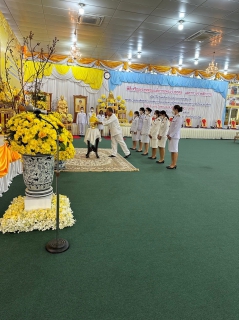 ไฟล์แนบ  กปภ.สาขาสามพราน เข้าร่วมพิธีเจริญพุทธมนต์ถวายพระราชกุศล และพิธีถวายเครื่องราชสักการะพร้อมวางพานพุ่ม เนื่องในกิจกรรมวันคล้ายวันพระบรมราชสมภพ พระบาทสมเด็จพระบรมชนกาธิเบศรมหาภูมิพลอดุลยเดชมหาราช บรมนาถบพิตร วันชาติ และวันพ่อแห่งชาติ 5 ธันวาคม 2566