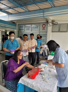 ไฟล์แนบ ผจก.กปภ.สาขากำแพงเพชร นำทีมพนักงานตรวจสุขภาพประจำปี 2567 ชี้ !!"สุขภาพดีคือรางวัลของชีวิต " 