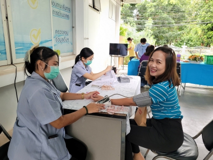 ไฟล์แนบ ผจก.กปภ.สาขากำแพงเพชร นำทีมพนักงานตรวจสุขภาพประจำปี 2567 ชี้ !!"สุขภาพดีคือรางวัลของชีวิต " 