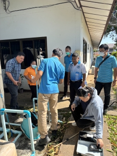 ไฟล์แนบ กปภ.สาขาขอนแก่น (พ) ดำเนินการตรวจสอบระบบเเละคุณภาพน้ำประปาเพื่อเตรียมความพร้อม รับเสด็จฯ ณ เรือนประทับเเรม สำนักงานชลประทานที่ 6 