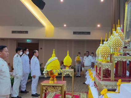 ไฟล์แนบ กปภ.สาขาพระนครศรีอยุธยา(พ) ร่วมกิจกรรมเนื่องในวันคล้ายพระบรมราชสมภพพระบาทสมเด็จพระบรมชนกาธิเบศร มหาภูมิพลอดุลยเดชมหาราช บรมนาถบพิตร วันชาติ และวันพ่อแห่งชาติ 5 ธันวาคม 2566 พร้อมสนับสนุนน้ำดื่มบรรจุขวดตราสัญลักษณ์ กปภ. จำนวน 500 ขวด ให้บริการแก่ผู้ร่วมงาน