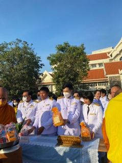 ไฟล์แนบ กปภ.สาขารังสิต(พ) เข้าร่วมพิธีเจริญพระพุทธมนต์และทำบุญตักบาตรถวายพระราชกุศล เนื่องในวันคล้ายวันพระบรมราชสมภพ พระบาทสมเด็จพระบรมชนกาธิเบศร มหาภูมิพลอดุลยเดชมหาราช บรมนาถบพิตร วันชาติ และวันพ่อแห่งชาติ 5 ธันวาคม 2566