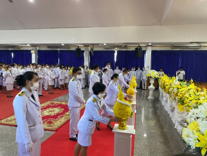 ไฟล์แนบ กปภ.สาขารังสิต(พ) เข้าร่วมพิธีเจริญพระพุทธมนต์และทำบุญตักบาตรถวายพระราชกุศล เนื่องในวันคล้ายวันพระบรมราชสมภพ พระบาทสมเด็จพระบรมชนกาธิเบศร มหาภูมิพลอดุลยเดชมหาราช บรมนาถบพิตร วันชาติ และวันพ่อแห่งชาติ 5 ธันวาคม 2566