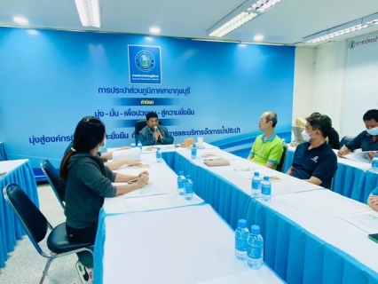 ไฟล์แนบ นายอาณัติ บุญเรือง หัวหน้างานผลิต กล่าวต้อนรับคณะศึกษาดูงาน
