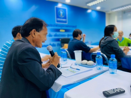 ไฟล์แนบ นายสวาท เอี่ยมใจรัก นายช่างเครื่องกล 6 รับหน้าที่เป็นผู้บรรยายเกี่ยวกับกระบวนการผลิตน้ำประปา 