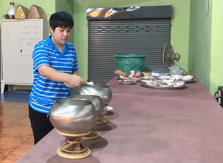 ไฟล์แนบ กปภ.สาขาขลุง เข้าร่วมกิจกรรมเข้าวัดทำบุญวันธรรมสวนะ (วันพระ) ณ วัดดอนอุดม ตำบลบ่อ อำเภอขลุง จังหวัดจันทบุรี