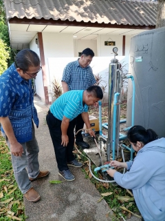 ไฟล์แนบ กปภ.สาขาขอนแก่น (พ) ดำเนินการตรวจสอบคุณภาพน้ำเเละระบบประปา เพื่อเตรียมการรับเสด็จ สมเด็จพระกนิษฐาธิราชเจ้า กรมสมเด็จพระเทพรัตนราชสุดาฯ สยามบรมราชกุมารี ณ เรือนประทับเเรม สำนักงานชลประทานที่ 6 