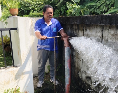 ไฟล์แนบ กปภ.สาขาระนอง รักษาคุณภาพน้ำประปาใสสะอาด ดำเนินการตามแผนระบายตะกอนในเส้นท่อ ประจำเดือน ธันวาคม 2566