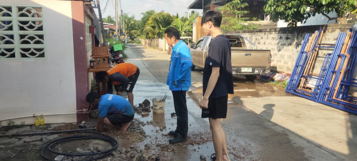 ไฟล์แนบ มิสเตอร์ประปากำแพงเพชร แก้ไขตรวจจุด ลูกค้าปลื้มปริ่ม !! ประทับใจ