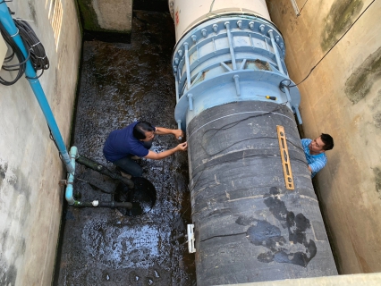 ไฟล์แนบ กปภ.สาขาอ้อมน้อย ร่วมกับบริษัท ทีทีดับบลิวฯ ตรวจสอบความเที่ยงตรงของมาตรวัดน้ำหลัก A และ B ของสถานีจ่ายน้ำพุทธมณฑล (SS2)