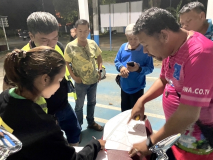 ไฟล์แนบ กปภ.สาขาขลุง เดินหน้าลดน้ำสูญเสีย ออกสำรวจหาท่อรั่วในพื้นที่ตามแผน (ทำ STEP TEST / หาท่อแตกรั่ว) พื้นที่จ่ายน้ำ DMA01-2 บริเวณตลาดขลุง อ.ขลุง จ.จันทบุรี