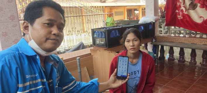 ไฟล์แนบ มิสเตอร์ประปากำแพงเพชร ชวนลูกค้าใช้แอพพลิเคชั่น PWA Plus life ควบคู่ไปกับการให้บริการประปาทันใจ