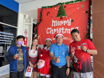 ไฟล์แนบ กปภ.สาขาสมุทรสงคราม ส่งความสุขให้กับลูกค้า เนื่องในโอกาสวันขึ้นปีใหม่ ปี 2567 และ Merry Christmas 