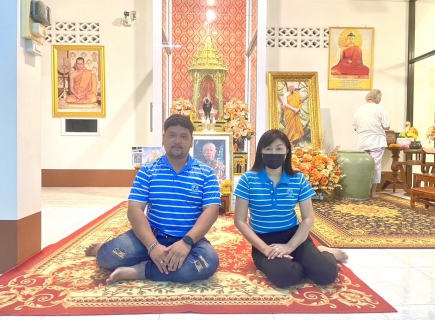 ไฟล์แนบ กปภ.สาขาขลุง เข้าร่วมกิจกรรมเข้าวัดทำบุญวันธรรมสวนะ (วันพระ) ณ วัดดำรงธรรมาราม ตำบลวันยาว อำเภอขลุง จังหวัดจันทบุรี