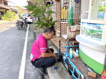 ไฟล์แนบ กปภ.สาขาขลุง ลงพื้นที่ตามแผนลดน้ำสูญเสีย (เชิงพาณิชย์) DMA01-2 ตลาดขลุง ตรวจสอบมาตรวัดน้ำ 0 ลบ.ม.