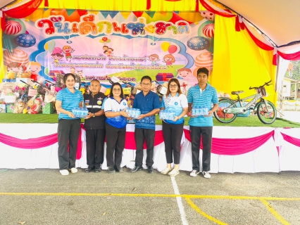 ไฟล์แนบ การประปาส่วนภูมิภาคสาขาชะอวด มอบน้ำดื่มบรรจุขวดตราสัญลักษณ์ กปภ.
