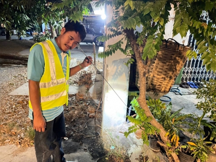 ไฟล์แนบ การประปาส่วนภูมิภาคสาขาท่ามะกาสำรวจหาท่อแตกรั่ว