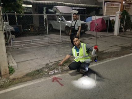 ไฟล์แนบ การประปาส่วนภูมิภาคสาขาท่ามะกาสำรวจหาท่อแตกรั่ว