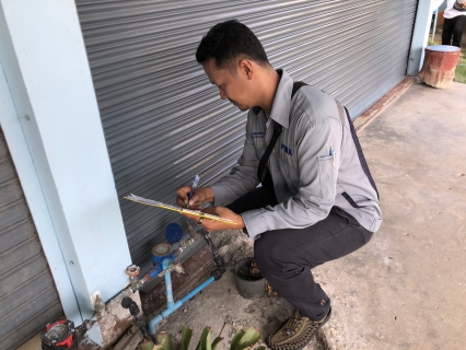 ไฟล์แนบ การประปาส่วนภูมิภาคสาขาจันดี ลงพื้นที่ตรวจสอบมาตรวัดน้ำ ทดสอบมาตร 0 คิว ติดต่อกัน 6 เดือน ในพื้นที่อำเภอฉวาง และอำเภอทุ่งใหญ่ จังหวัดนครศรีธรรมราช 