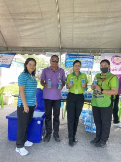 ไฟล์แนบ กปภ.สาขากันตัง ร่วมสนับสนุนน้ำดื่มบรรจุขวดตราสัญลักษณ์ กปภ. 
