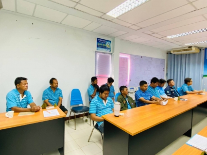 ไฟล์แนบ การประปาส่วนภูมิภาคสาขากระบี่ จัดกิจกรรมสนทนายามเช้า (MORNING TALK) ครั้งที่ 4 ประจำปี 2567 และร่วมกันประกาศเจตนารมณ์และแสดงสัญลักษณ์การต่อต้านทุจริต "ที่นี่..องค์กรโปร่งใส"พร้อมประชุมติดตามแผนการดำเนินงานศูนย์ราชการสะดวก (Government Easy Contact Center:GECC ) ประจำปี 2567 
